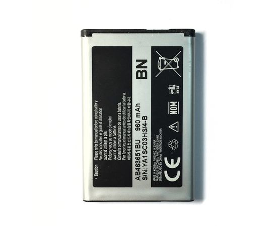 Samsung Corby Pop (GT-C5310) Аккумулятор (снятый оригинал) Samsung - Сервис Плюс Рус