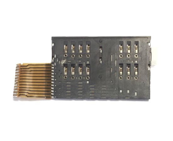 МТС SMART Run Разъем SIM (SIM коннектор) на шлейфе (original) МТС - Сервис Плюс Рус