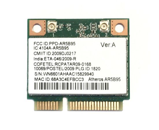 Acer Aspire 5333-P462G25Mlkk (PEW71) Wi-Fi модуль (Atheros AR5B95) (original) Acer - Сервис Плюс Рус