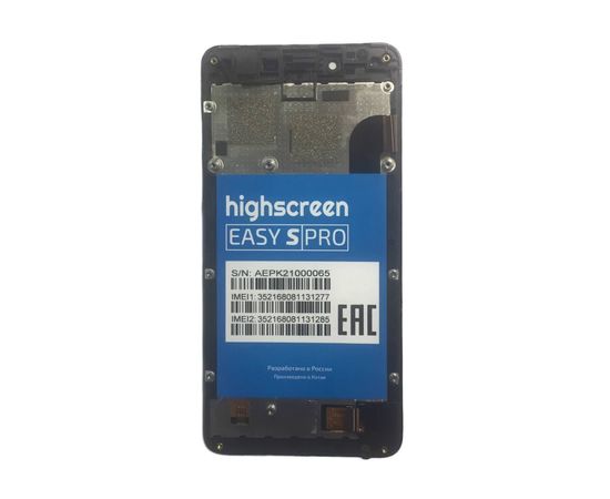 Highscreen Easy S Pro Модуль (Черный) (Под восстановление) (original) Highscreen - Сервис Плюс Рус
