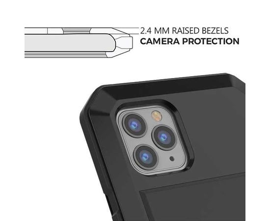 Чехол противоударный/водонепроницаемый для Apple iPhone 11 Pro Max Taktik - Золотой - 