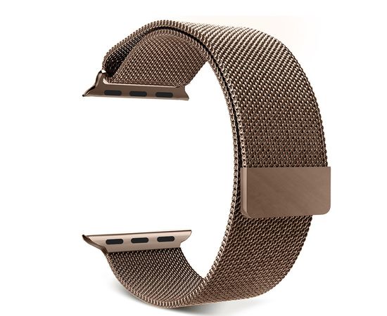 Apple Watch S4 40mm Space Gray Aluminum Case с ремнем миланская петля (Бронза) Apple - Сервис Плюс Рус