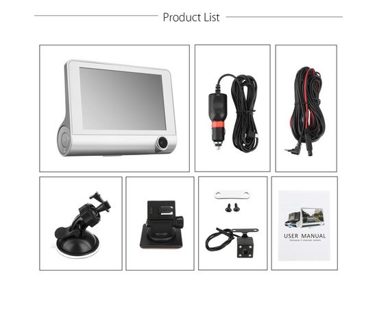 Видеорегистратор Z33 передняя + задняя камера - Сервис Плюс Рус