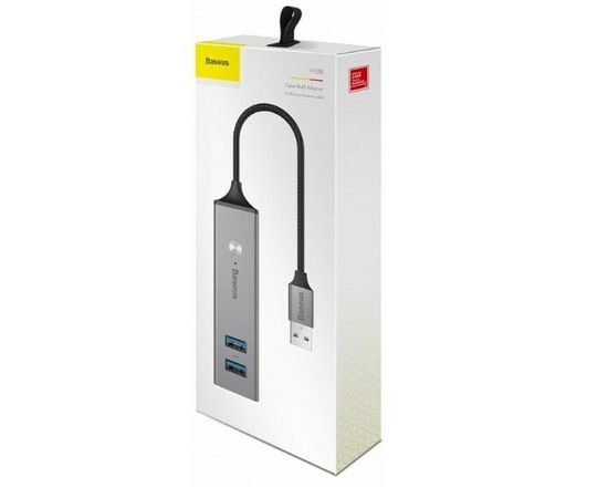 USB Хаб Baseus Cube USB to USB3.0*3+USB2.0*2 HUB Adapter CAHUB-C0G Baseus - Сервис Плюс Рус