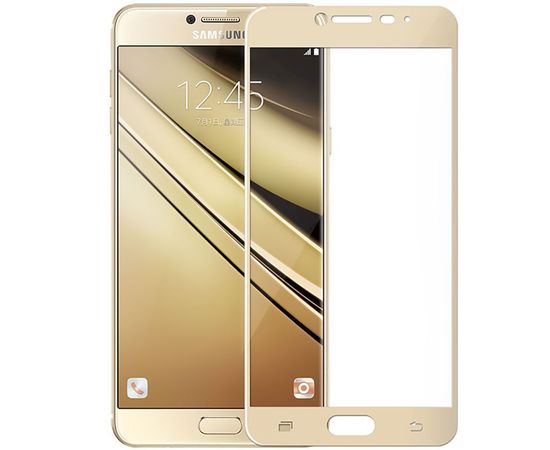 Защитное стекло Samsung J5 Prime 0.3mm 3D -Золотой Samsung - Сервис Плюс Рус