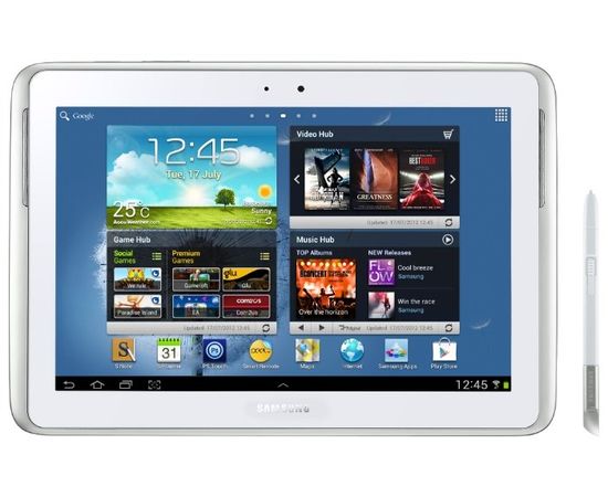 Планшет Samsung GT-N8000 Galaxy Note 10.1 2/16 Гб - Белый Samsung - Сервис Плюс Рус
