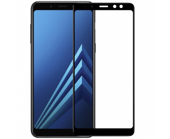 Защитное стекло Samsung A8 Plus (2018) 5D Full Face - Черный Samsung - Сервис Плюс Рус