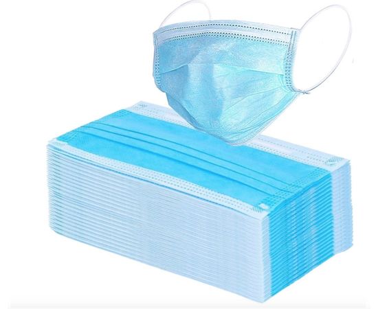 Маска, изделия из нетканого материала (50 шт/упаковка) - Сервис Плюс Рус