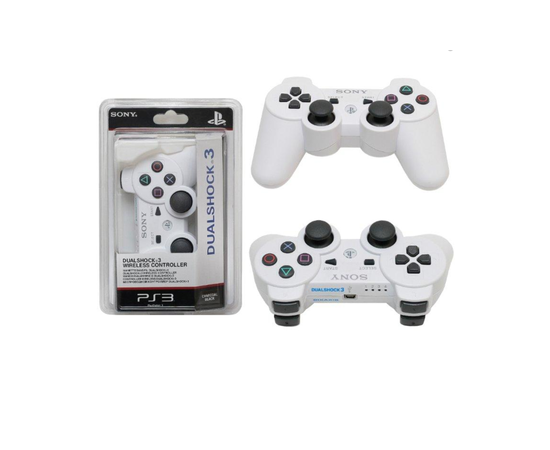 Беспроводной джойстик для Playstation 3 (PS3) (Bluetooth) - Белый - Сервис Плюс Рус