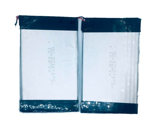 Универсальный аккумулятор 7200 mAh, 7.4 v, 155*127*4, 2 pin - Сервис Плюс Рус