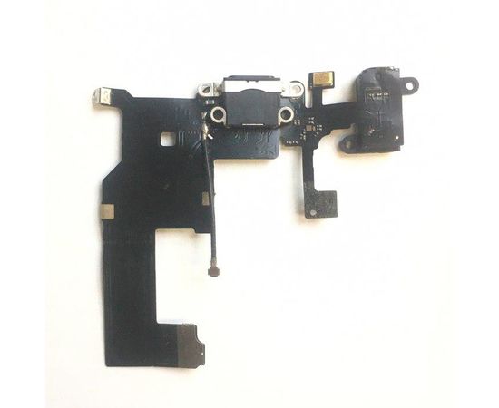 iPhone 5 Шлейф с разъёмом зарядки ,микрофоном и гарнитуры 821-1417-08 (оригинал) - черный Apple - Сервис Плюс Рус
