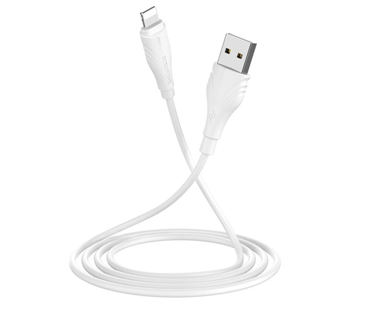 Кабель USB Lightning BX18 1M Borofone белый Borofone - Сервис Плюс Рус