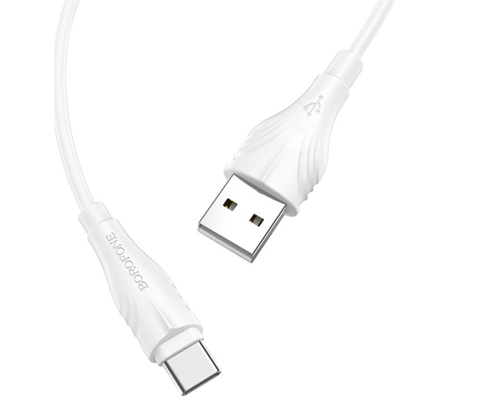 Кабель USB Type-C BX18 1M Borofone белый Borofone - Сервис Плюс Рус