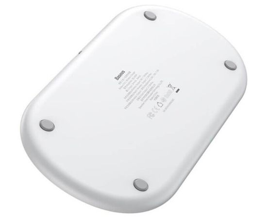 Беспроводная зарядка для телефона и Apple Watch/Pods быстрая Baseus Smart 3in1 (WX3IN1-C01) Baseus - Сервис Плюс Рус