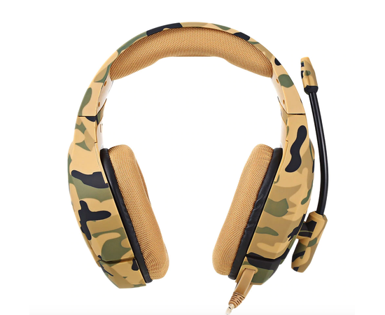 Камуфляжные игровые наушники с микрофонном ARMY-94 Нет бренда - Сервис Плюс Рус