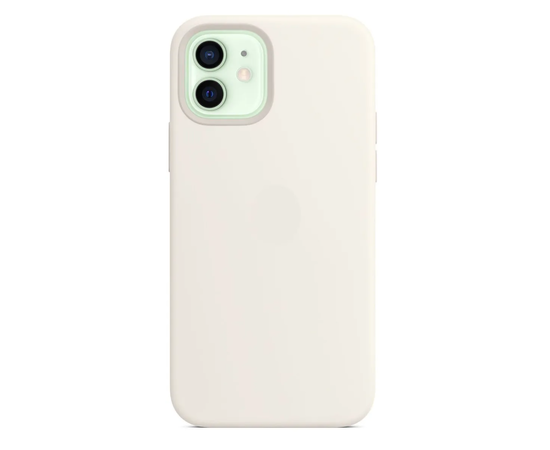 Чехол силиконовый для iPhone 12 Pro Max Silicone Case MagSafe White Apple - Сервис Плюс Рус