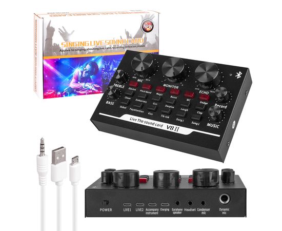 Внешняя звуковая карта V82 Mivis - Сервис Плюс Рус