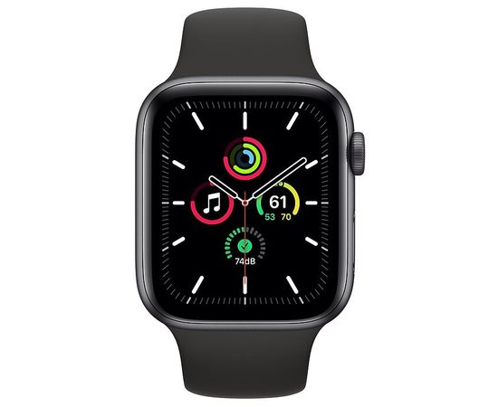 Apple Watch SE GPS 44мм Aluminum Case with Sport Band Apple - Сервис Плюс Рус