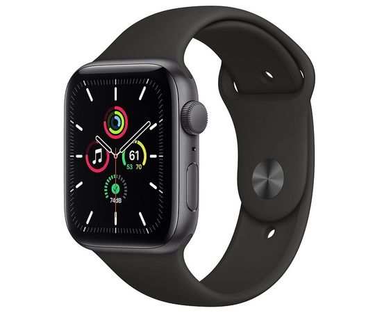 Apple Watch SE GPS 44мм Aluminum Case with Sport Band Apple - Сервис Плюс Рус