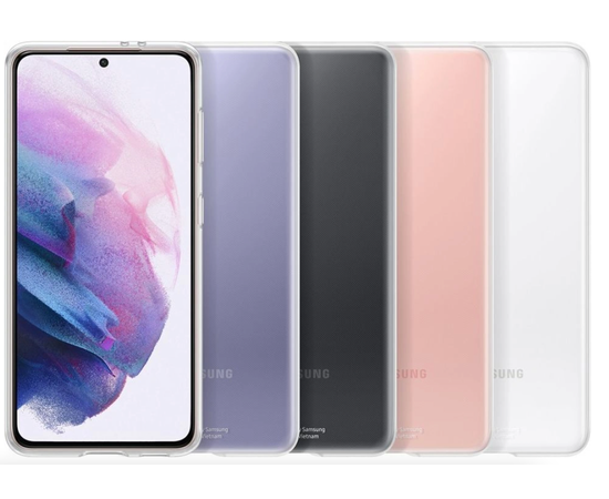 Чехол Samsung Clear Cover для Galaxy S21, прозрачный Samsung - Сервис Плюс Рус