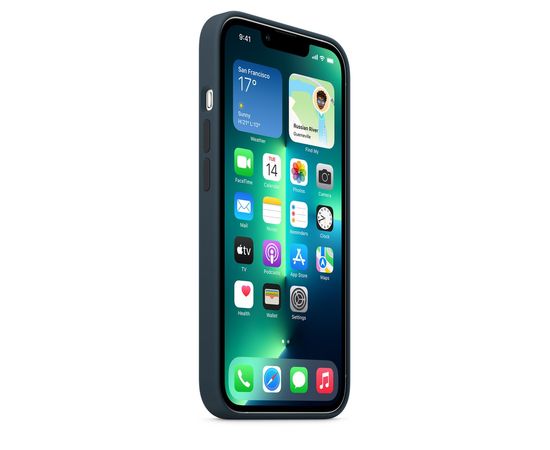 Чехол Silicon Сase для Apple iPhone 13 Mini (5.4), Синий омут - Сервис Плюс Рус