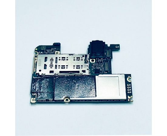 Материнская плата в сборе с SIM/SD коннектором для Xiaomi Mi Play (под распайку, под восстановление, оригинал, снятый) Xiaomi - Сервис Плюс Рус