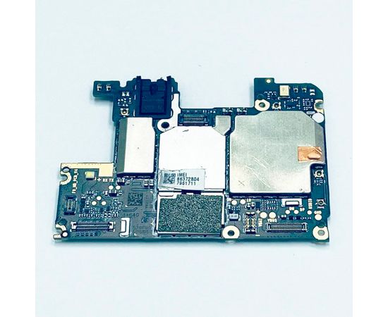 Материнская плата в сборе с SIM/SD коннектором для Xiaomi Mi Play (под распайку, под восстановление, оригинал, снятый) Xiaomi - Сервис Плюс Рус