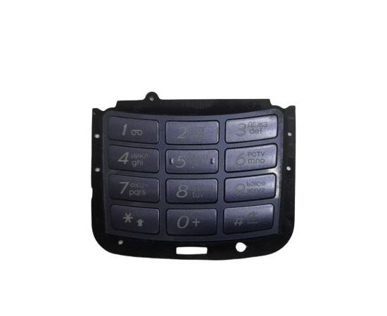 Samsung SGH-E250 Клавиатура (снятый оригинал) - синий Samsung - Сервис Плюс Рус