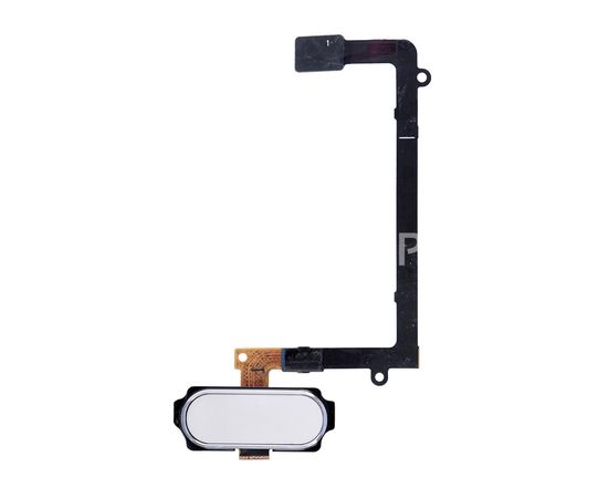 Samsung Galaxy S6 (SM-G920F) Кнопка Home со шлейфом (снятый оригинал) - белый Samsung - Сервис Плюс Рус