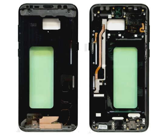 Samsung Galaxy S8 (SM-G950FD) Средняя часть корпуса (оригинал) - черный Samsung - Сервис Плюс Рус