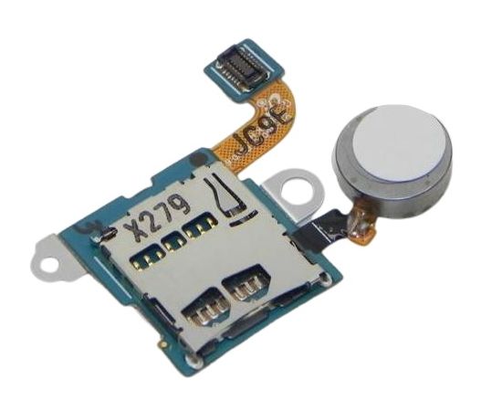 Samsung Galaxy Note 10.1 (GT-N8000) Коннектор SD-карты в сборе с вибромотором (org.) Samsung - Сервис Плюс Рус