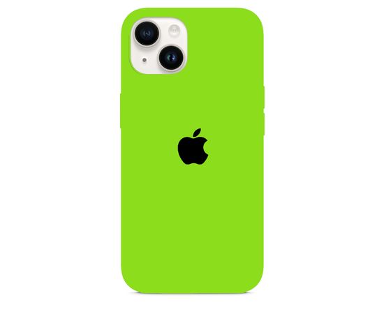 Чехол силиконовый для iPhone 14 Pro (6.1) Silicon Сase - №15 (Салатовый) Apple - Сервис Плюс Рус
