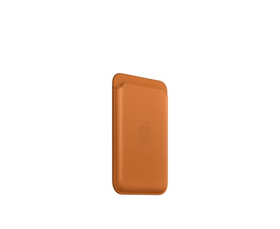Кардхолдер для Apple iPhone Leather Wallet with MagSafe - Golden Brown - Сервис Плюс Рус