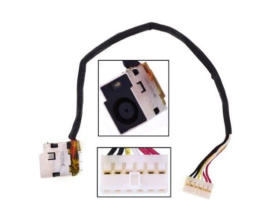 Разъем питания HP Compaq Presario CQ61 (снятый оригинал) HP - Сервис Плюс Рус