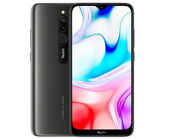 Смартфон Xiaomi Redmi 8 4/64 ГБ Global, черный оникс Xiaomi - Сервис Плюс Рус