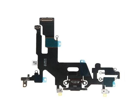 iPhone 11 Шлейф в сборе с разъемом зарядки (оригинал, снятый) Apple - Сервис Плюс Рус