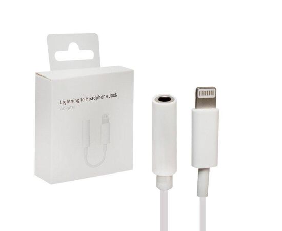 Переходник для iPhone на 3.5mm Jack 1:1 (Работают без Bluetooth) L01 (OEM) - Сервис Плюс Рус