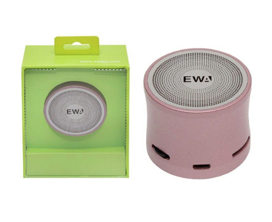 Портативная акустика / колонка A109 EWA mini (Bluetooth) розовый - Сервис Плюс Рус