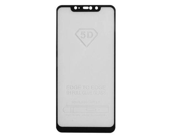 Защитное стекло Xiaomi Note 6 Pro с рамкой 9H Full Glue без упаковки черное - Сервис Плюс Рус