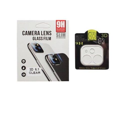 Защитное стекло для камеры Apple iPhone 11 (полная проклейка, прозрачное) - Сервис Плюс Рус