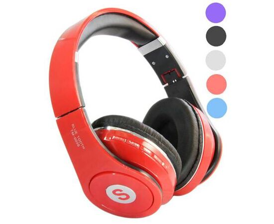 Наушники Bluetooth TM-003S - красный - Сервис Плюс Рус