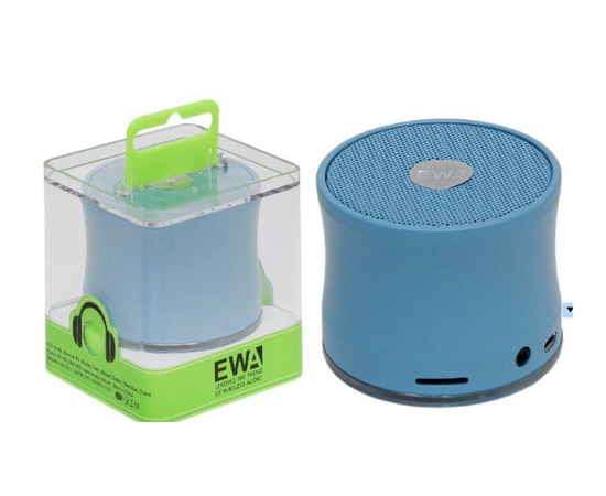 Портативная акустика / колонка A109 EWA mini (Bluetooth) синий - Сервис Плюс Рус