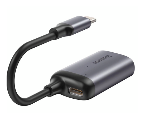Хаб Baseus Enjoyment Series Type-C to VGA PD - Deep Gray (CAHUB-O0G) - Сервис Плюс Рус
