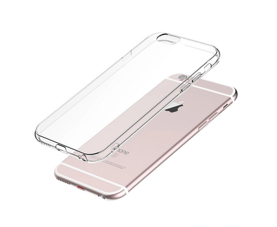 Силиконовая накладка Apple iPhone 6 Plus / 6S Plus (прозрачная, цветная, в ассор.) - Сервис Плюс Рус