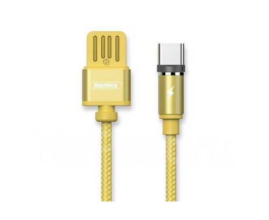 Кабель USB Type-C 1m RC-095a Gravity Series магнитный Remax золото - Сервис Плюс Рус
