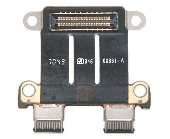 Разъем I/O USB-C для MacBook Pro 13 15 Retina Touch Bar A1706 A1707 Late 2016 Mid 2017 Apple - Сервис Плюс Рус