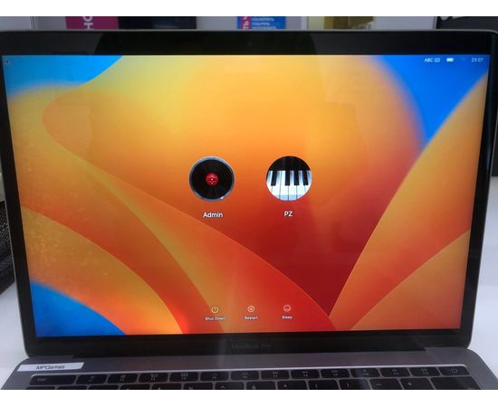 Крышка матрицы в сборе MacBook Pro 13" A1706 A1708 Late 2016 Mid 2017 - Space Gray Apple - Сервис Плюс Рус