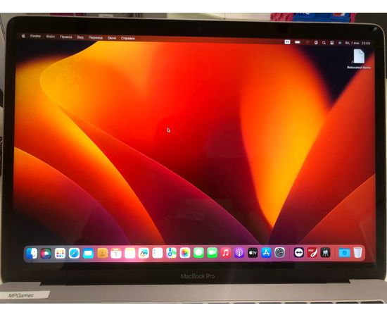 Крышка матрицы в сборе MacBook Pro 13" A1706 A1708 Late 2016 Mid 2017 - Space Gray Apple - Сервис Плюс Рус
