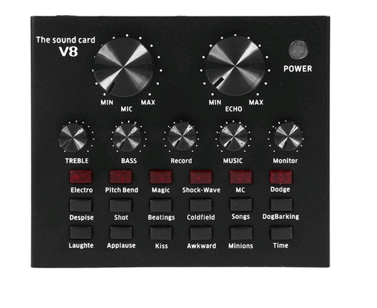 Внешняя звуковая карта V8 - Сервис Плюс Рус