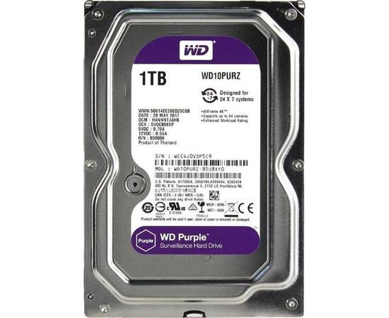 HDD внутренний 3,5" 1TB WD IntelliPower, Sata-III, 5400 RPM, 64 mb - Сервис Плюс Рус